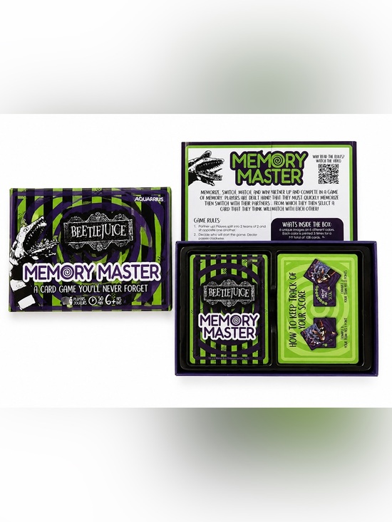 Other - Beetlejuice Memory Master Card Game NEW Sealed Cards | Never Played